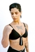Top Leblon Dupla Face - Preto / Off - Amara Praia