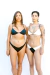 Calcinha Leme dupla face - preto / off