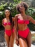 Hotpants Ilhéus dupla face - vermelho / rosa - Amara Praia