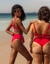 hotpants leblon dupla face - vermelho / rosa - loja online