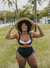 Hotpants Trancoso dupla face - preto / off white na internet