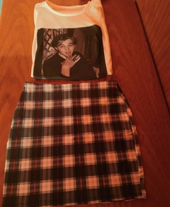 Falda black