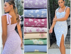 Vestido lazo - Edna Modas