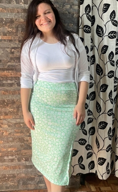 Falda midi margarita - tienda online