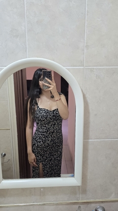 Vestido lazo - Edna Modas