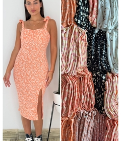 Vestido lazo - Edna Modas