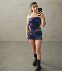 Vestido van gogh en internet