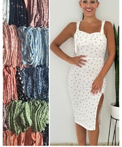 Vestido lazo - Edna Modas