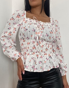 Blusa fiore - tienda online