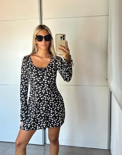 Vestido coquette oxford - comprar online