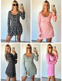 Vestido coquette oxford en internet