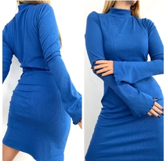 Vestido oxford - Edna Modas