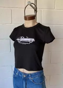 Imagen de Remera m-corta modal soft estampado ”Montecarlo″ #4033-E
