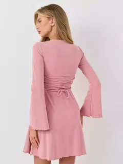 Vestido corset corto ROSA - comprar online