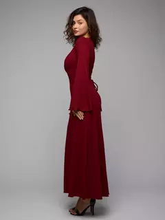 Vestido corset largo