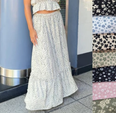 Pollera volado francis - comprar online