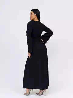 vestido corset largo NEGRO - comprar online