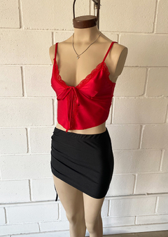 Top tricot c-puntillas abierto - comprar online