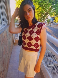 Pollera euphoria white - comprar online