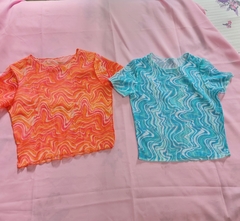 Remera tull psico