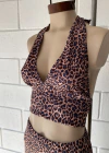 Top microfibra animal print Marilyn #2082-P
