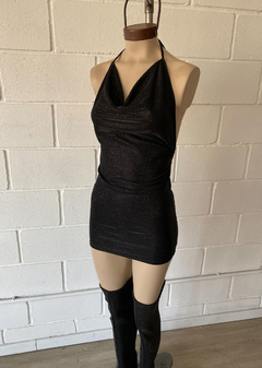 Vestido Crep Gliter buche p-atar en internet