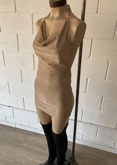 Vestido Crep Gliter buche p-atar - comprar online
