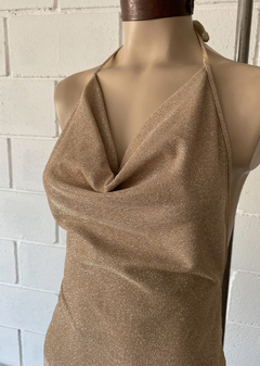 Vestido Crep Gliter buche p-atar en internet