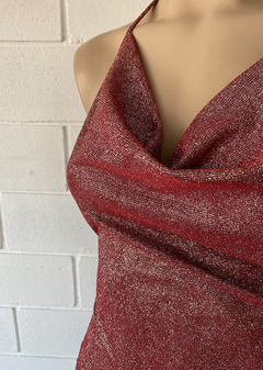 Imagen de Vestido Crep Gliter buche p-atar