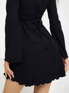 Imagen de Vestido corset corto NEGRO