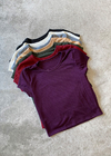 Remera cuello Morley poliéster c-guía 5 #4033
