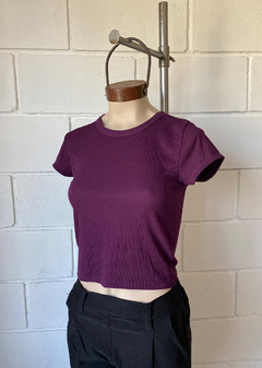 Remera cuello Morley poliéster c-guía 5 #4033 - comprar online