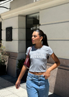 Remera m-corta modal soft estampado “Houston Texas” #4033-E