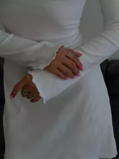 Vestido corset corto BLANCO - tienda online