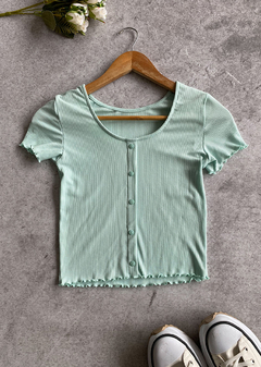 Remera de morley 5 botones