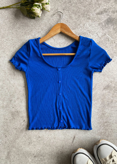 Remera de morley 5 botones - Edna Modas