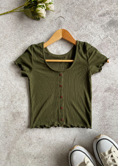 Remera de morley 5 botones - tienda online