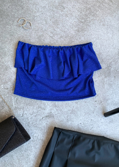 Top straples ity Gliter frente volado en internet