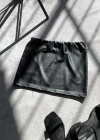 Pollera cuerina de punto (micromini) #707-CP