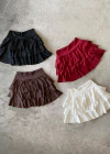 Pollera modal soft 3 volados #724