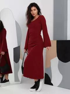 Vestido corset largo - tienda online