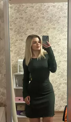 Vestido corset corto verde - Edna Modas