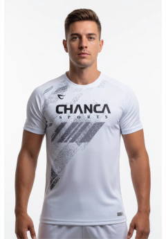 010 - CAMISETA BRANCA FUTEVÔLEI MASCULINA - comprar online