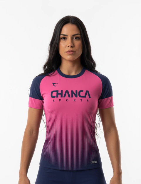039 - CAMISETA CHANCA AP FUTEVÔLEI FEMININA - comprar online