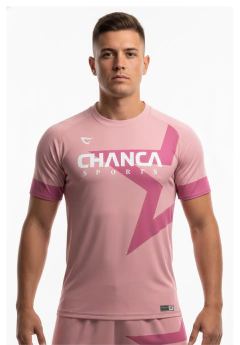 063 - CAMISETA ROSA ESTRELA FUTEVÔLEI MASCULINA - comprar online