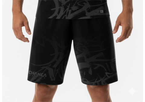 070 - SHORTS ALL BLACK FUTEVÔLEI MASCULINO - comprar online
