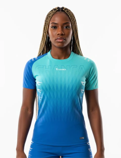 CLEAN 12 - CAMISETA AZ VD AGUA FUTEVÔLEI FEMININO - comprar online