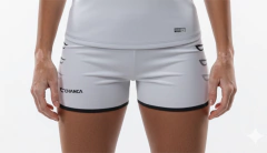 CLEAN 17 - SHORTS BR E PRT FUTEVÔLEI FEMININO - comprar online
