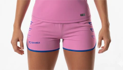 CLEAN 19 - SHORTS ROSA E AZUL FUTEVÔLEI FEMININO - comprar online
