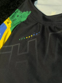 BRA BLACK - CAMISETA BRASIL FUTEVÔLEI FEMININA - Chanca Sports